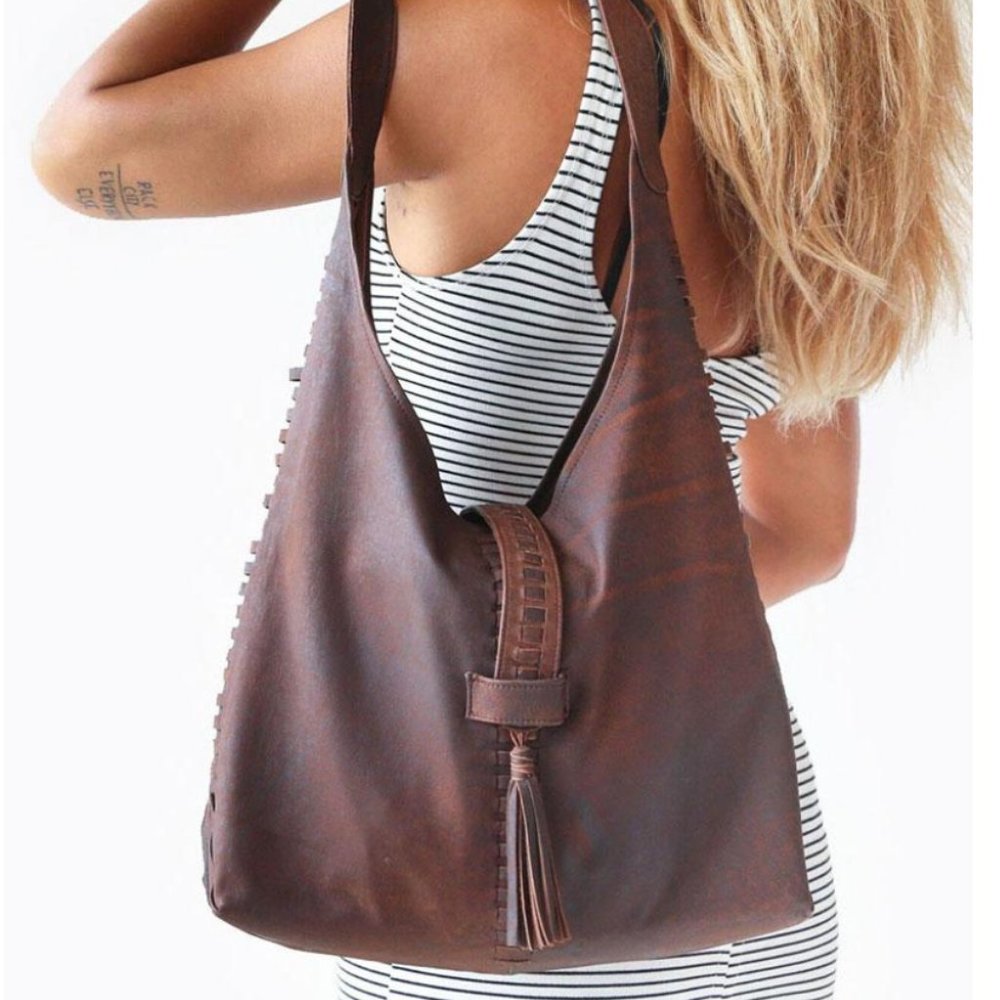 Liberté Hobo Bag - Brown